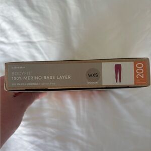 Icebreaker Merino Leggings in Pink XS